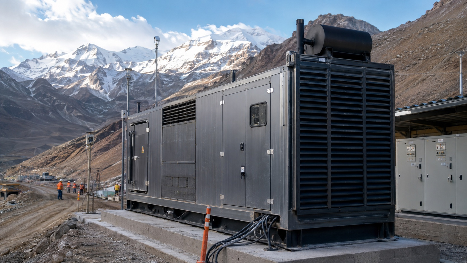 High Altitude Mine Power in Peru Generator System Case Study